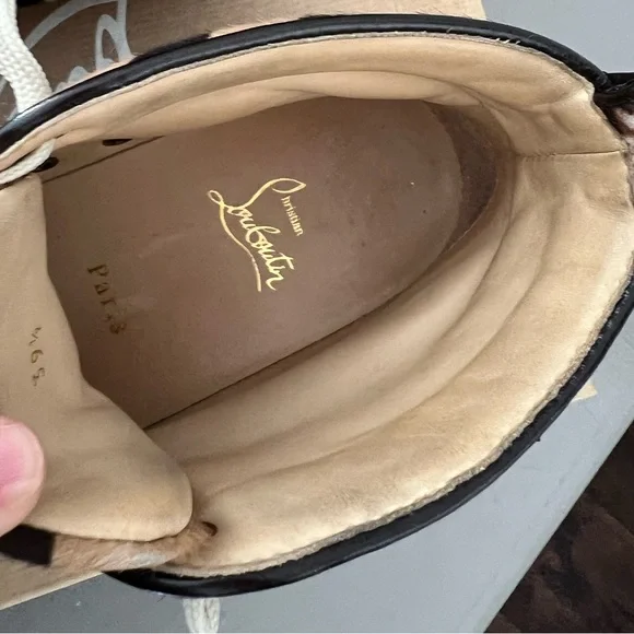 Christian Louboutin Rantus Orlato High Top Flat Shoes 🐯 - Picture 3 of 10